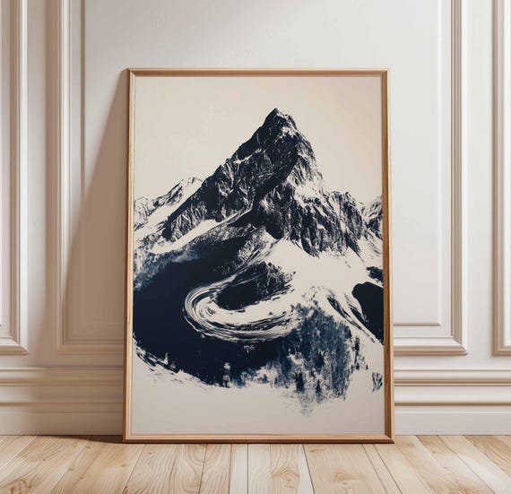 Japanese Wall Art Nature Print Katsushika Hokusai Poster Decor Oriental Botanical