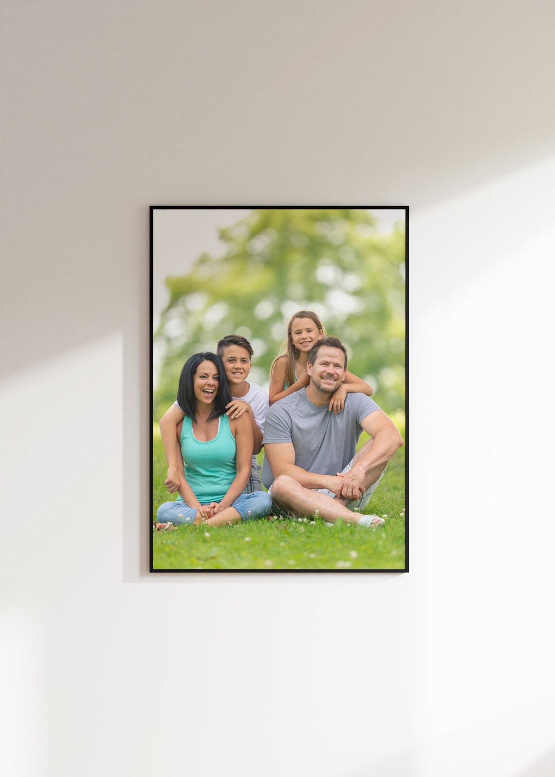 Personalized Custom Family Photo Portrait Memory Gift Poster - Image 4