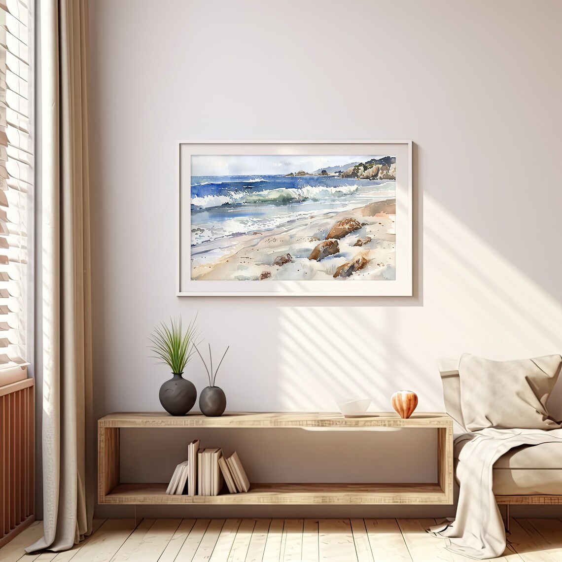 Monterey Bay Seascape Home Wall Art Print - Image 5