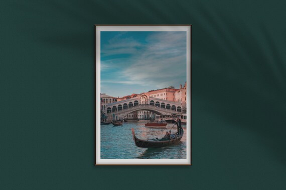 Venice Grand Canal Travel Poster