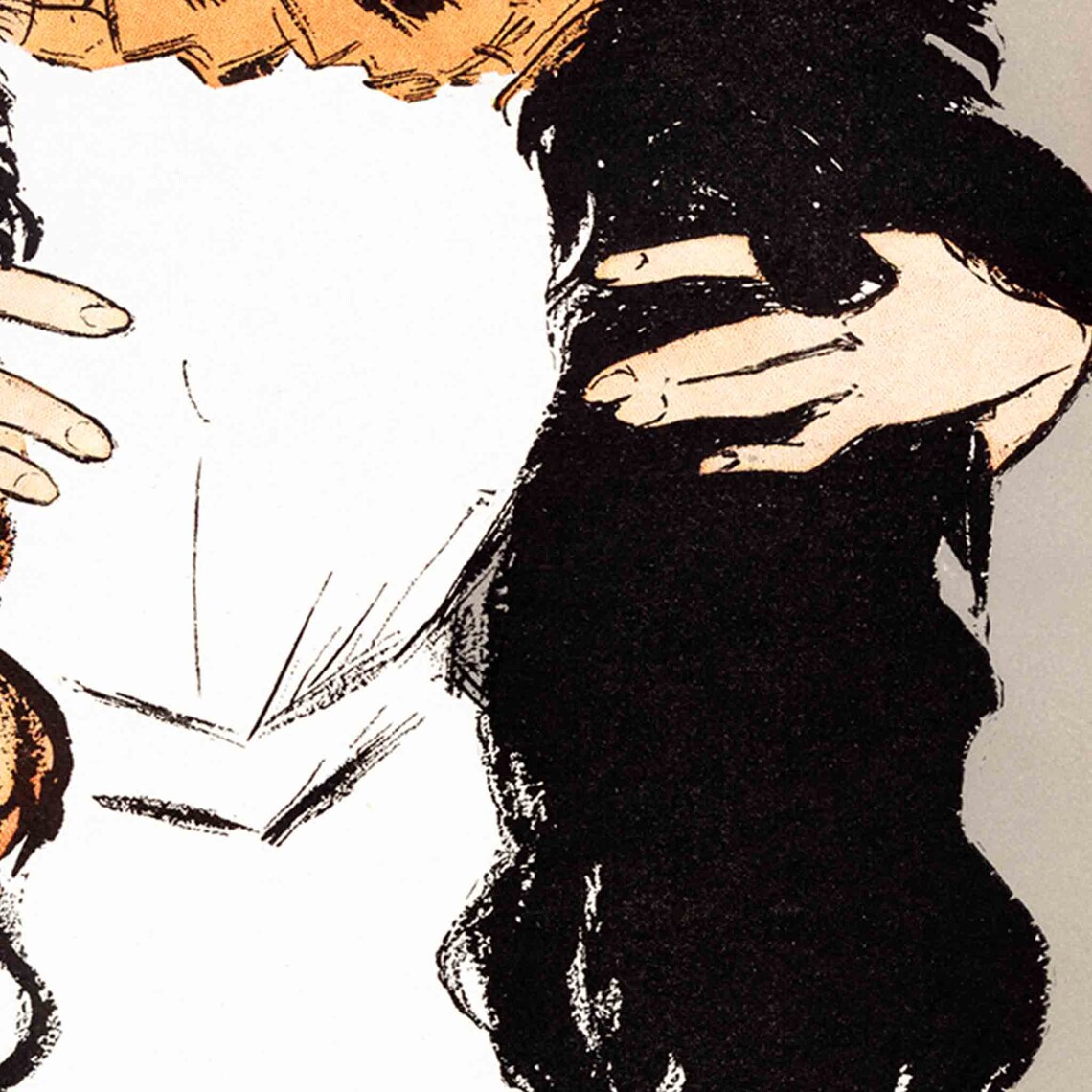 Woman Holding Two Cats Vintage French Illustration Art Nouveau Poster - Image 2
