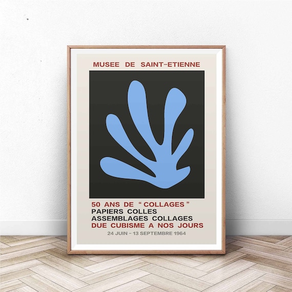 Exhibition Art Print Flower Print Exhibition Poster Exhibition Poster Vintage Van Gogh Monet Matisse Inspired