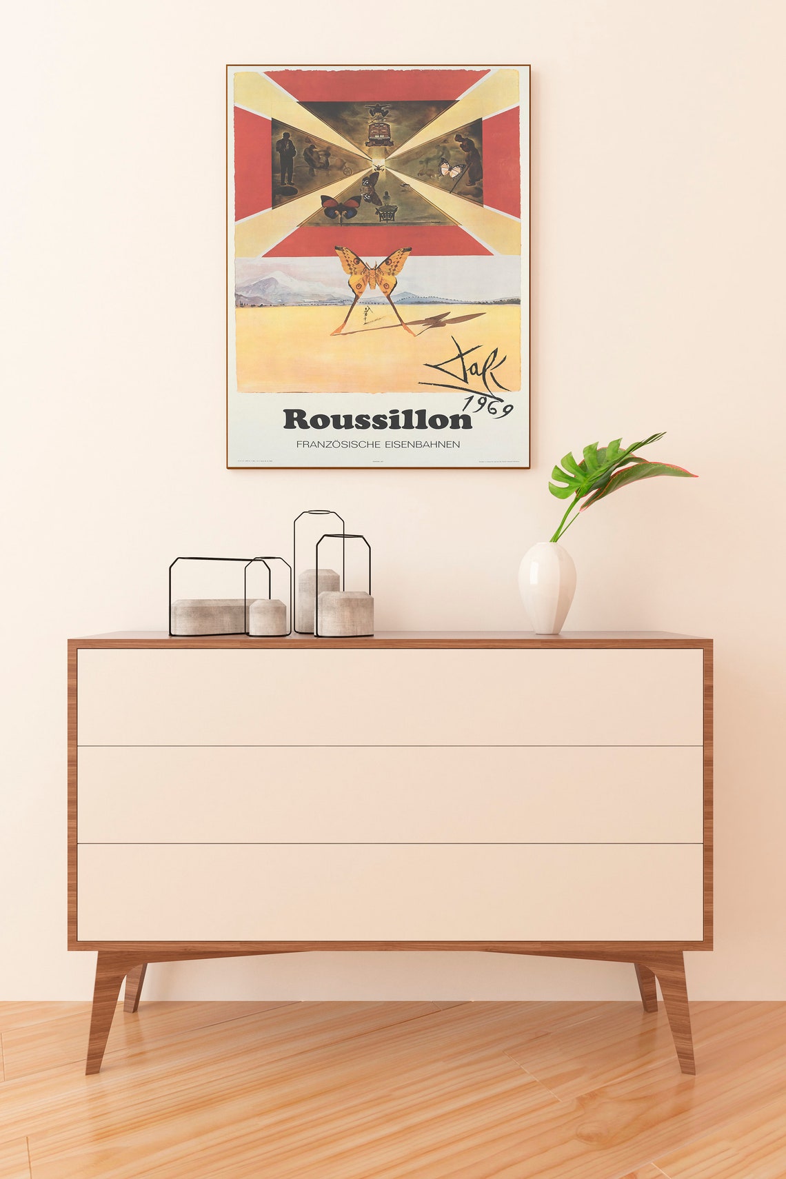 Roussillon Suisse Vintage Travel Poster Travel Art France Poster Tourism Poster French Poster France Travel Art Nice France - Image 2