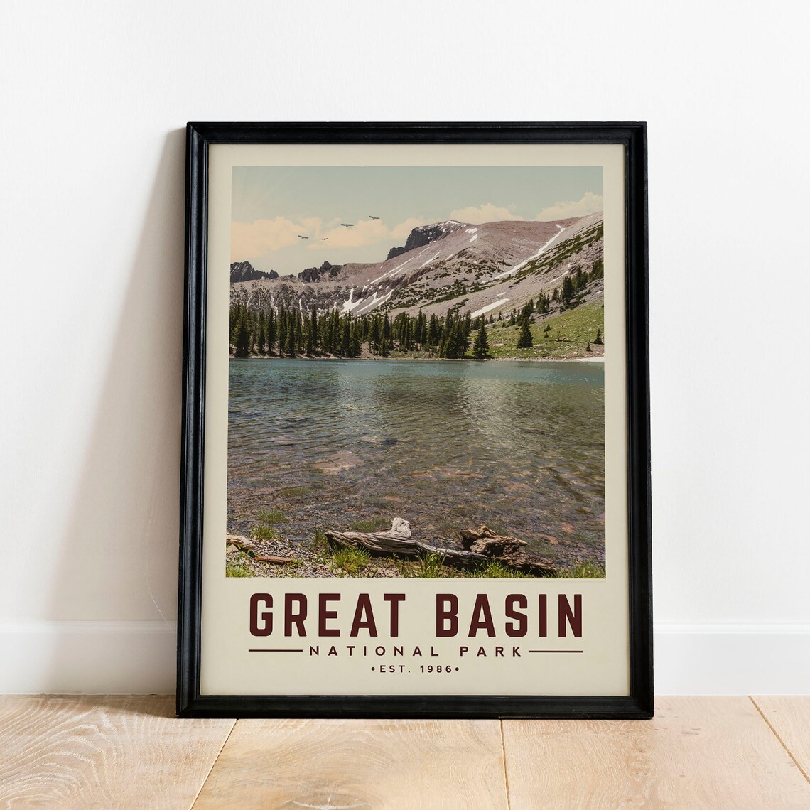 Great Basin National Park Vintage Poster Print
