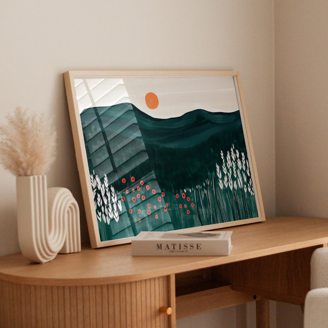 Minimalist Sunset Contemporary Travel Poster - Image 6