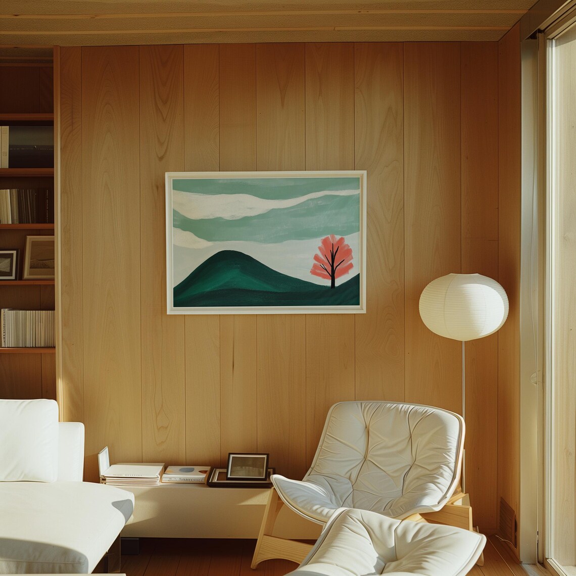 Modern Abstract Landscape, Minimalist Nature Print - Image 5