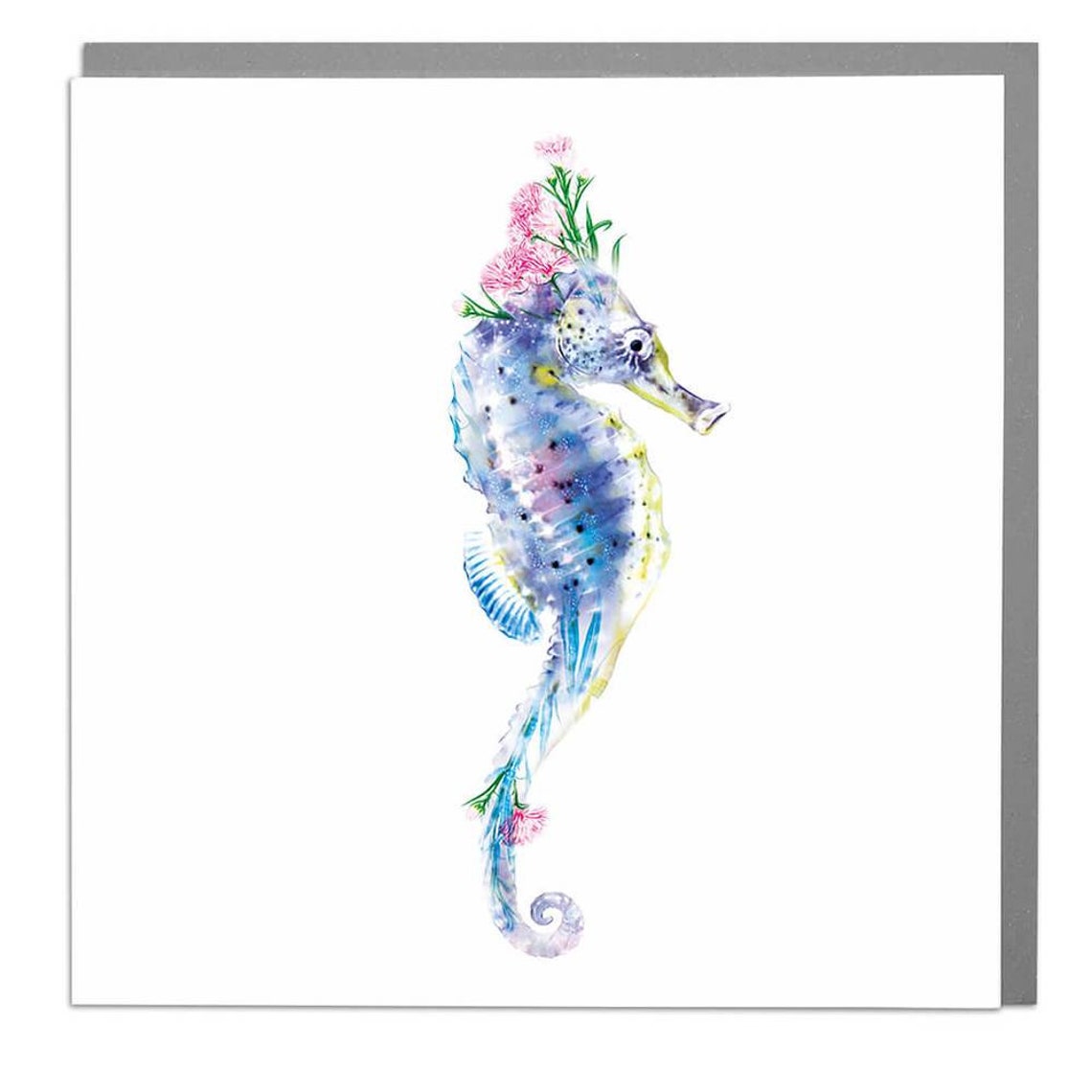 Seahorse Greeting Card, Sea Life