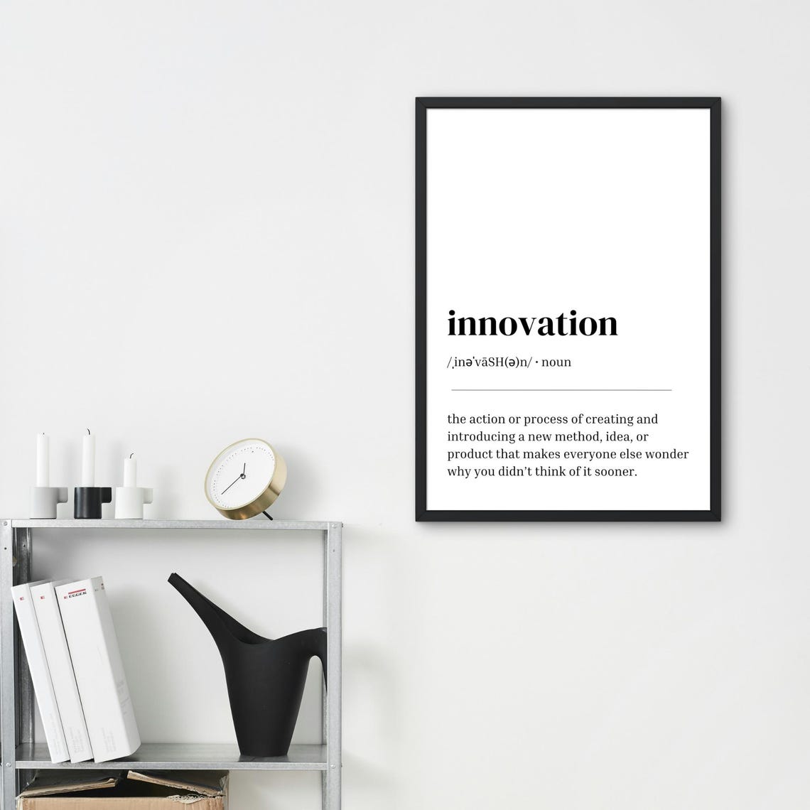Innovation Funny Dictionary Definition Office Workplace Humor Print - Image 3