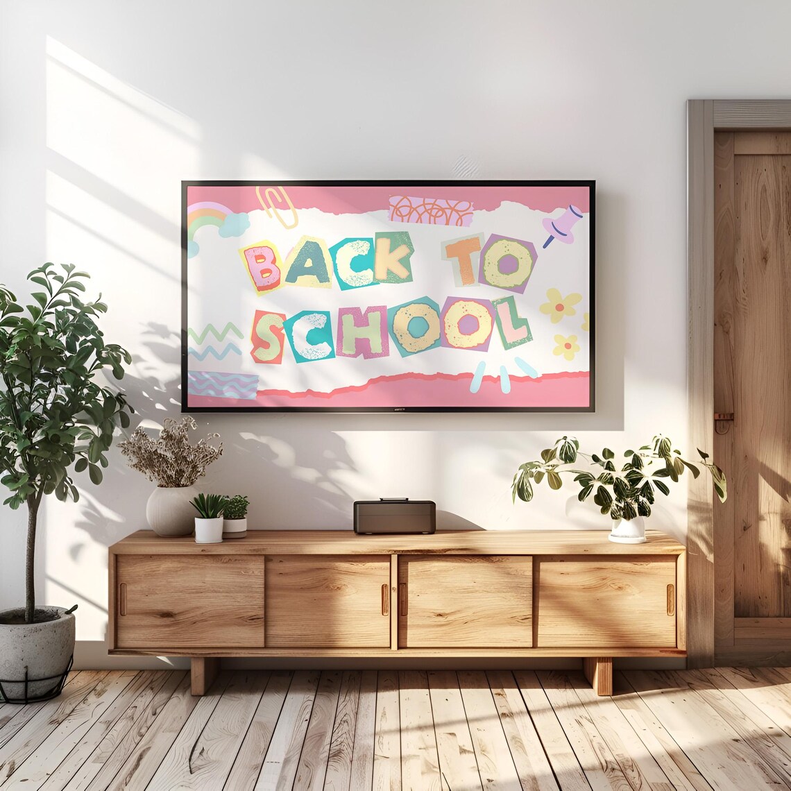 Back To School Colorful First Day Of School Art Print