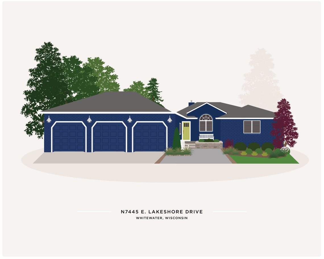 House Portrait, Drawing Style - Image 3