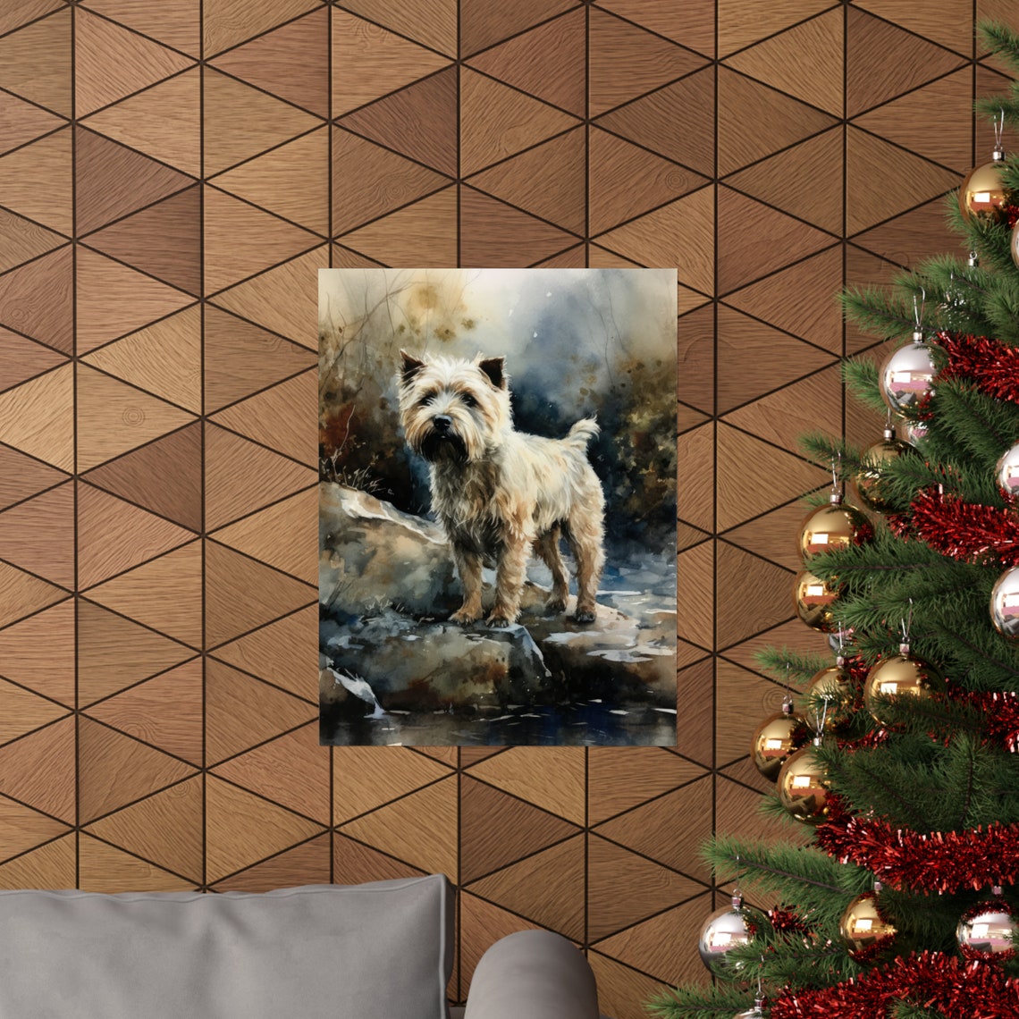 Glen Of Imaal Terrier Dog Art Print Dog Wall Art Animal Art Print Animal Art Poster Dog Lover Gift Colorful Animal Wall Art Cool Dog - Image 3