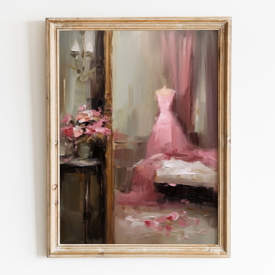 Vintage Dressing Room Preppy Room Decor Poster - Image 3