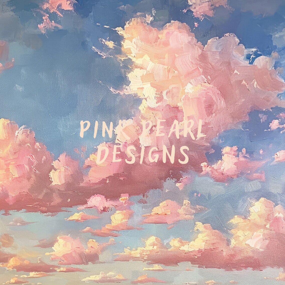 Pink Clouds Spring Sky Poster, Preppy Room Decor - Image 6