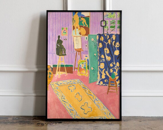Henri Matisse Pink Studio Art Print