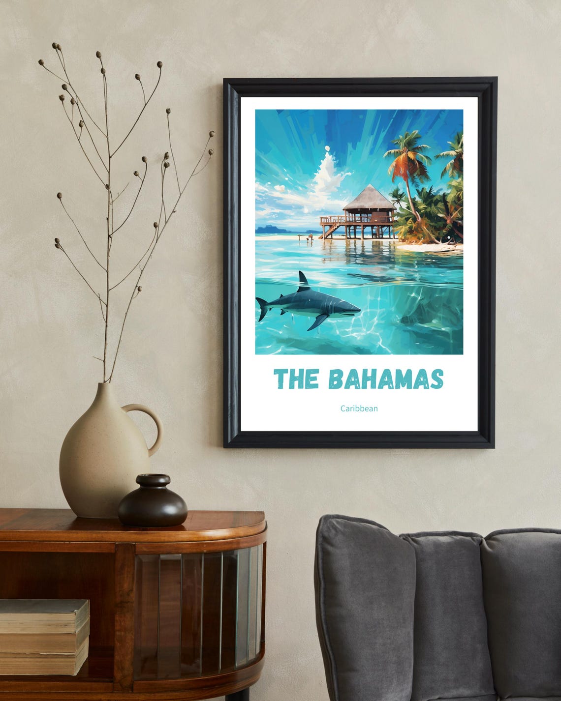 The Bahamas Retro Travel Poster - Image 2