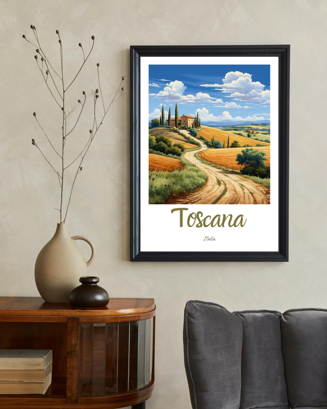 Tuscany Travel Poster, Italy Lover Gift - Image 2