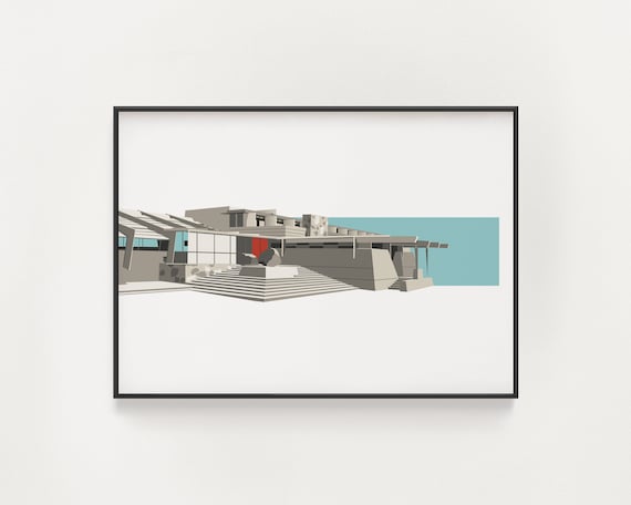 Frank Lloyd Wright Taliesin West Poster, Scottsdale Arizona