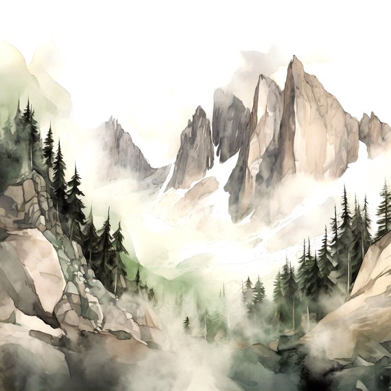Rocky Mountain National Park Print Nature Wall Art Colorado Scenery Decor Home Decor Gift Art