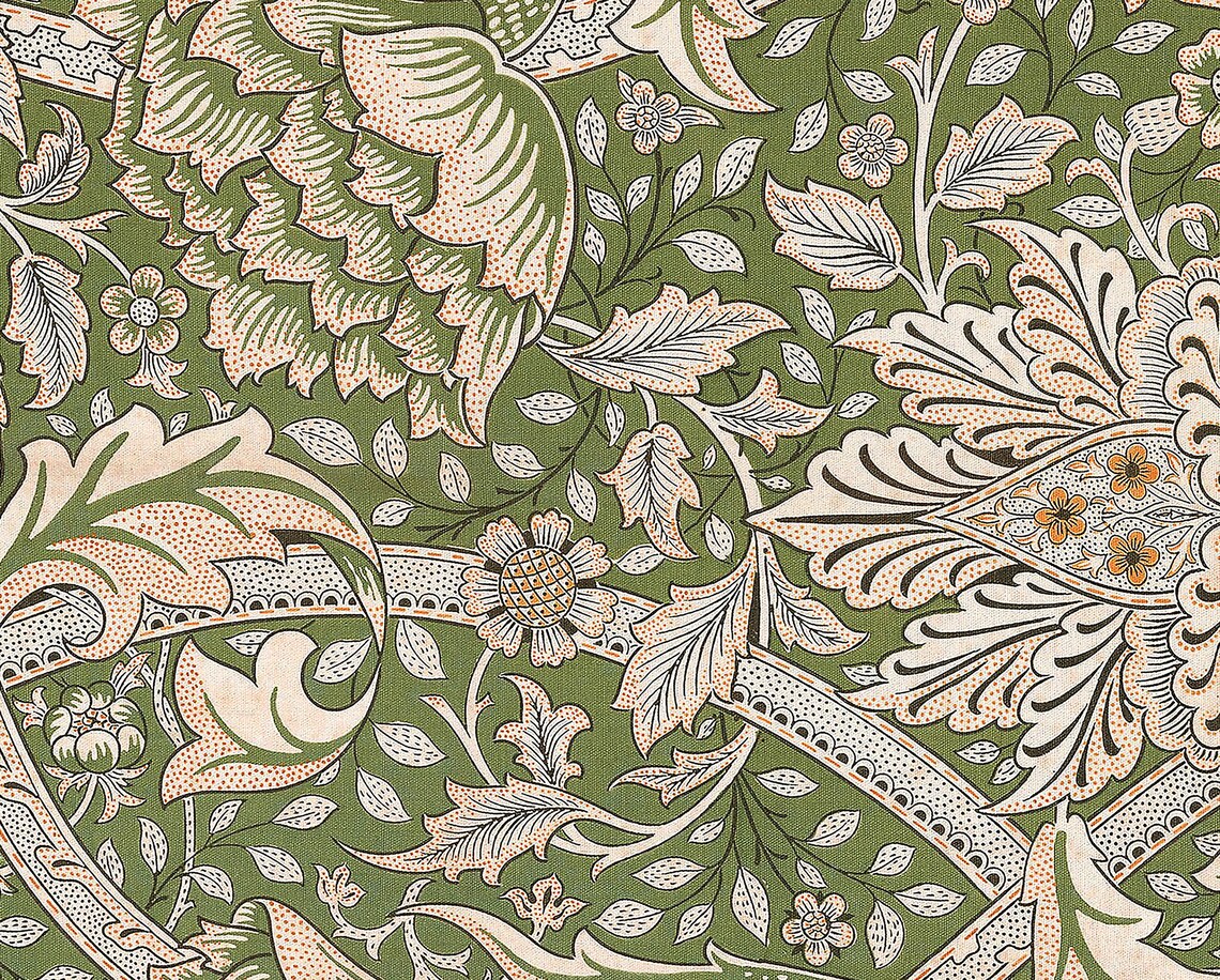 William Morris Green Floral Vines Classic Pattern Art Poster - Image 3