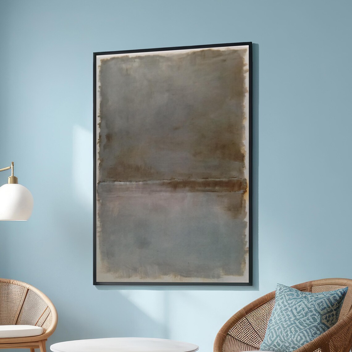 Mark Rothko Abstract Poster Print, Minimalist