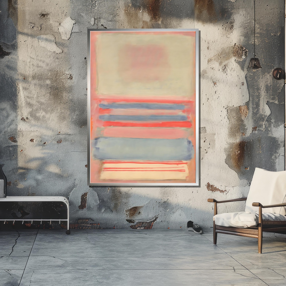 Mark Rothko Abstract Color Field Pastel Art Print - Image 6