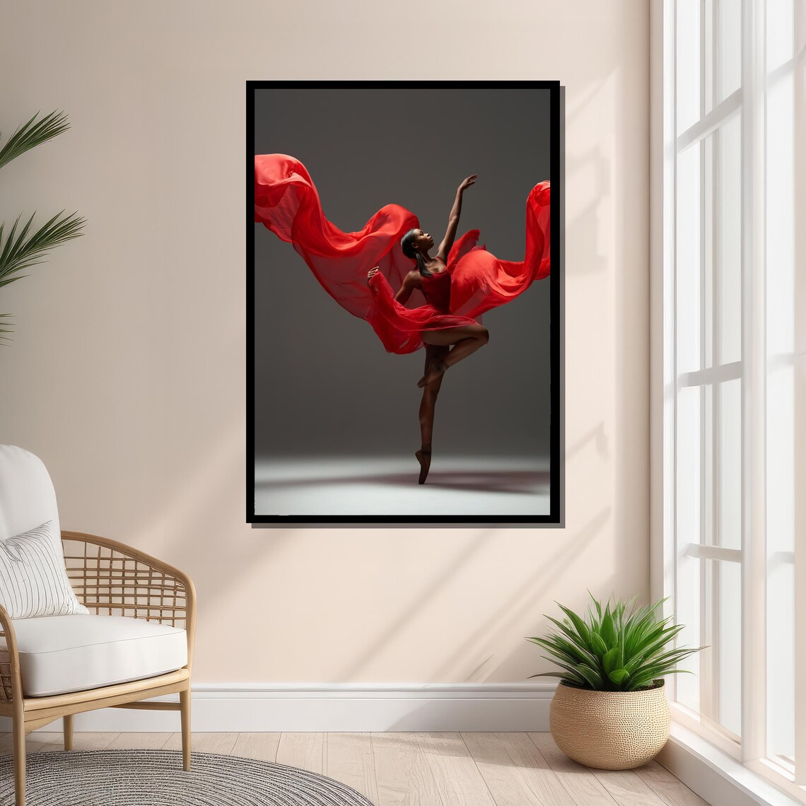 Graceful Ballerina - Minimalist Travel Poster - Image 4