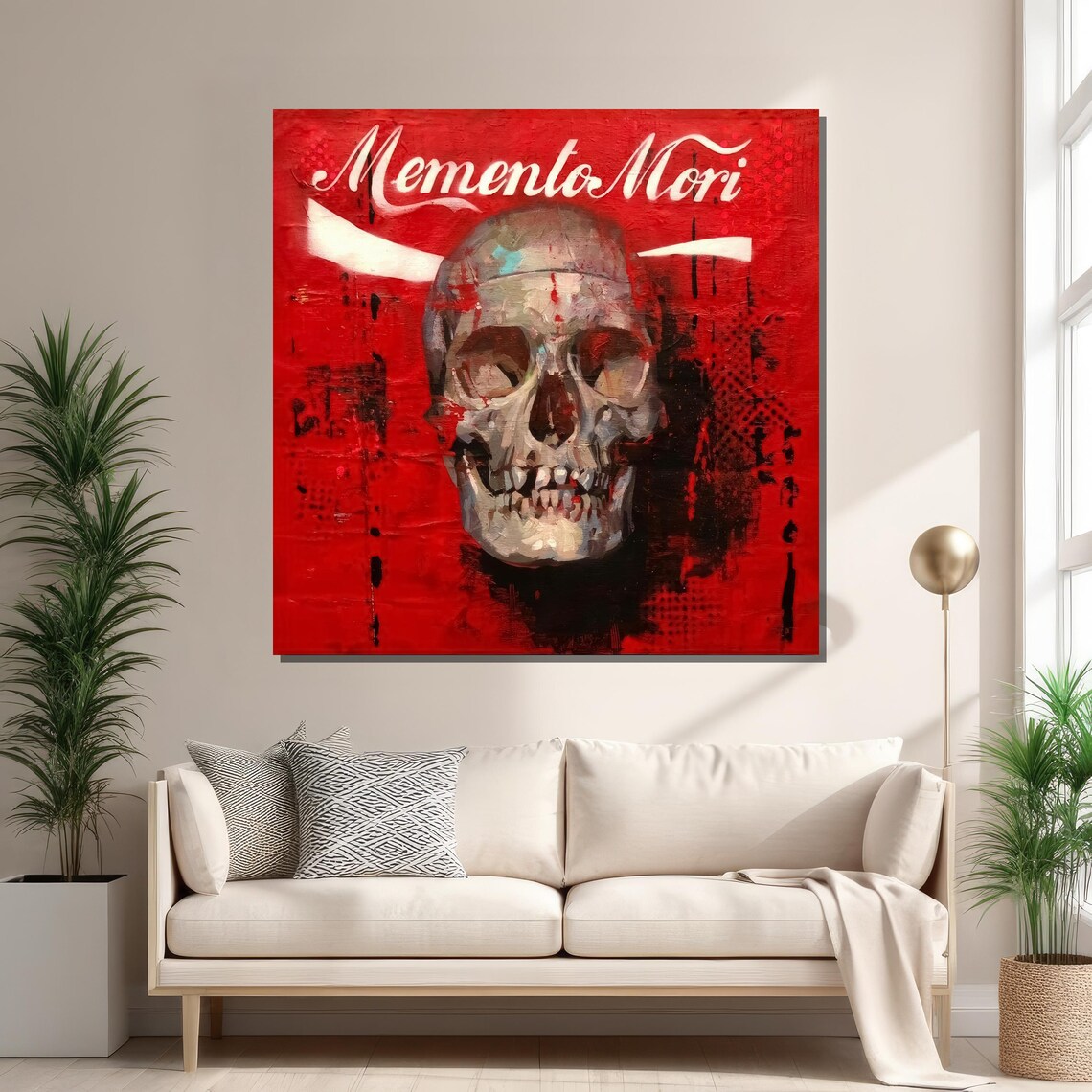 Memento Mori Skull Art by Zinsky, Vanitas Inspired - Image 2
