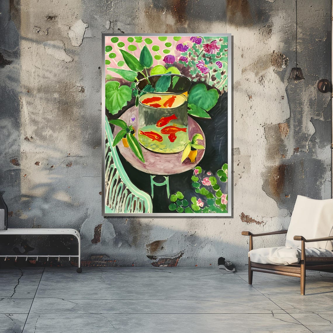 Goldfish Henri - Traditional Travel Poster - Image 5