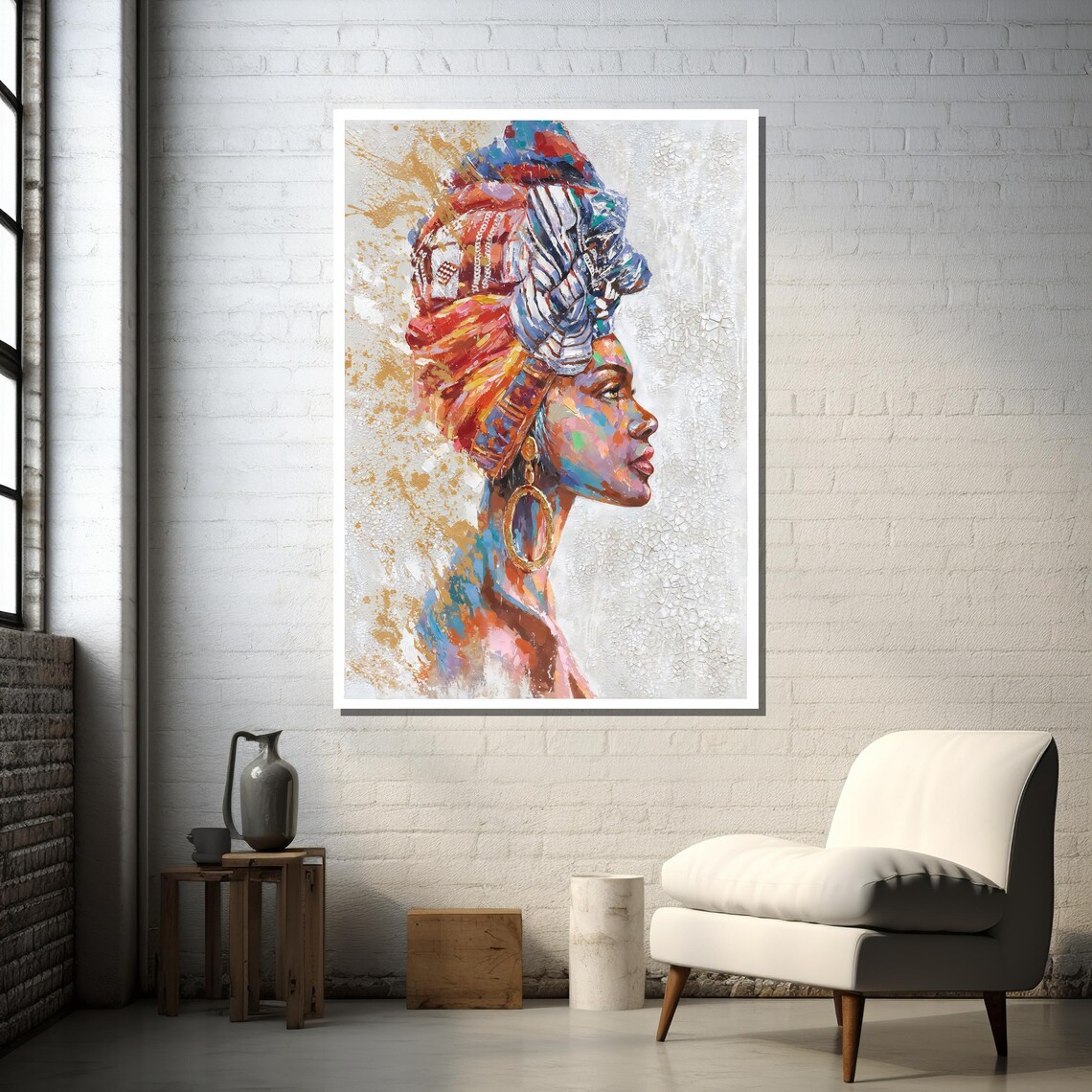Colorful African - Contemporary Travel Poster - Image 4