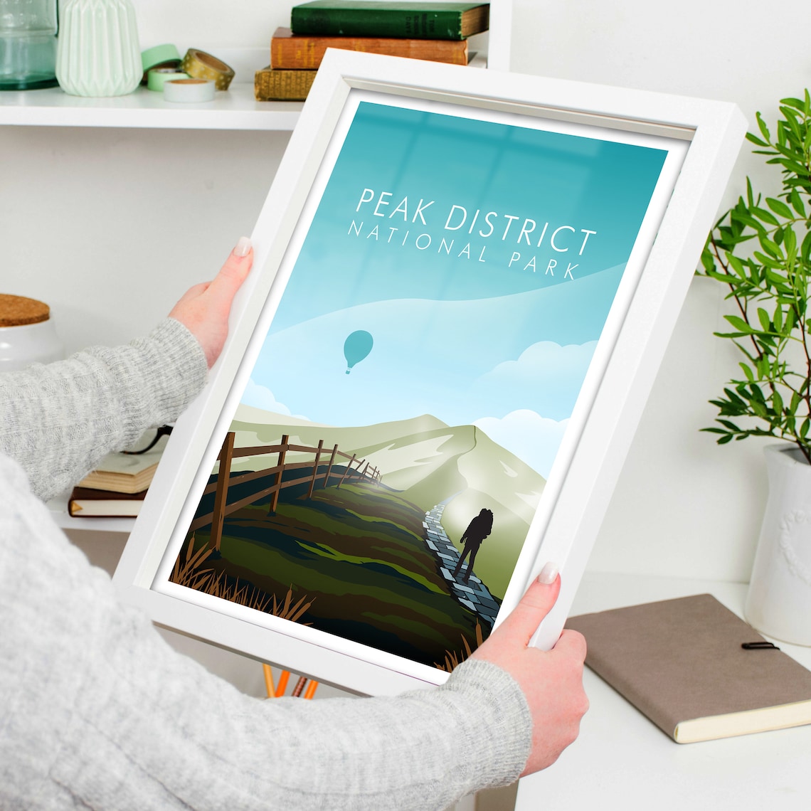 Peak District Print National Park Poster - Image 4