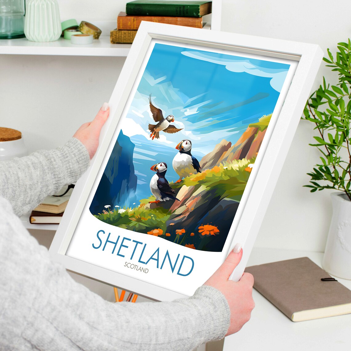 Shetland Print Shetland Islands - Image 4