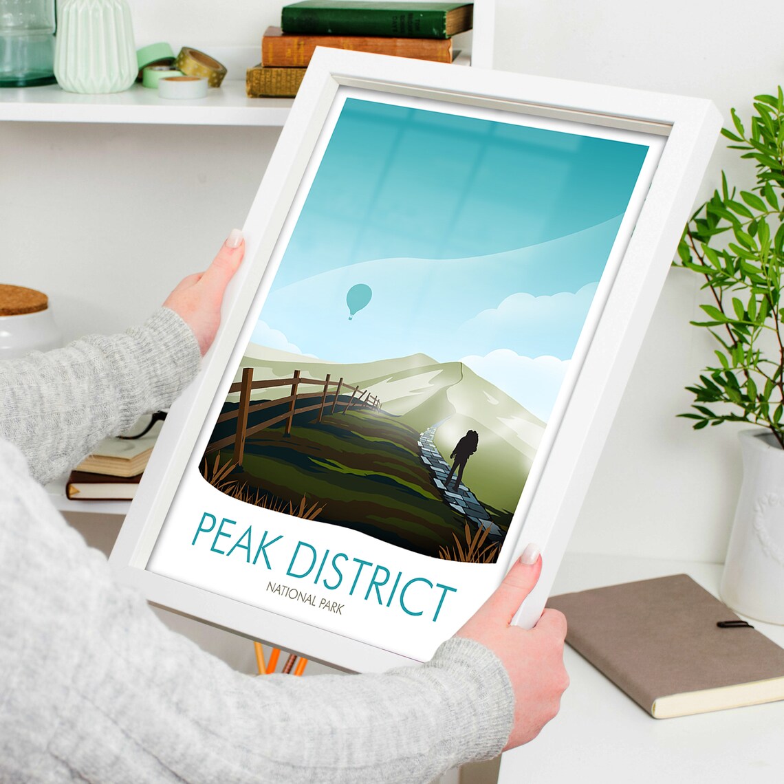 Peak District National Park Travel Poster - Image 3