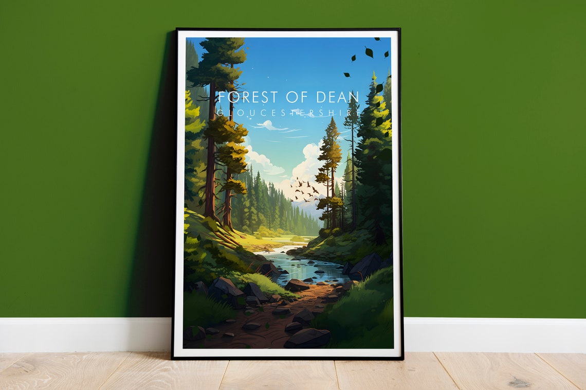 Forest Of Dean Print Travel Print