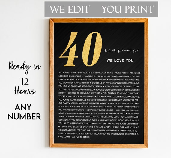 Retirement Keepsake Print Reasons We Loved Working With You You Will Be Missed Retirement Gift Gift For Boss And Co Worker Staff Gift
