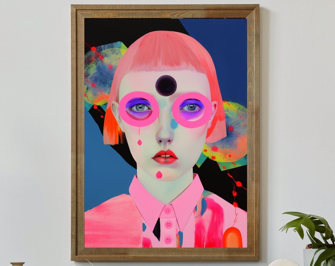 Hallucinogen No3 Unique Canvas Art Print