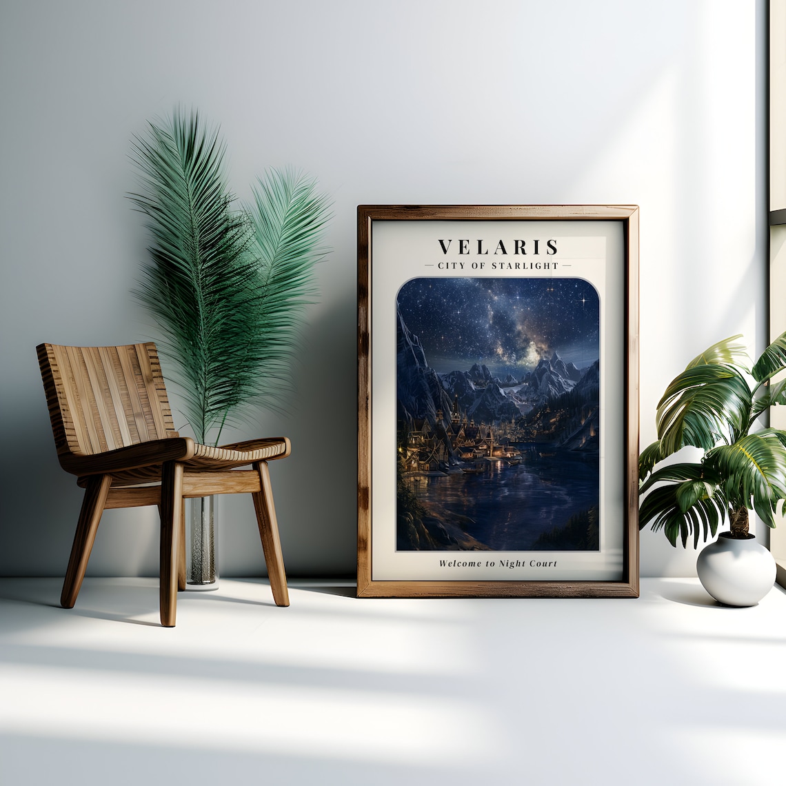 Velaris Night Court Art Print, ACOTAR Wall Art - Image 2