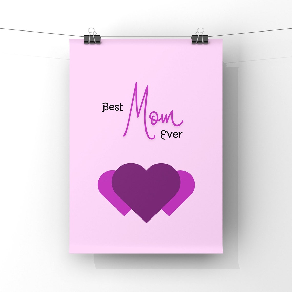 Best Mom, Mother's Day Wall Decor - Image 2