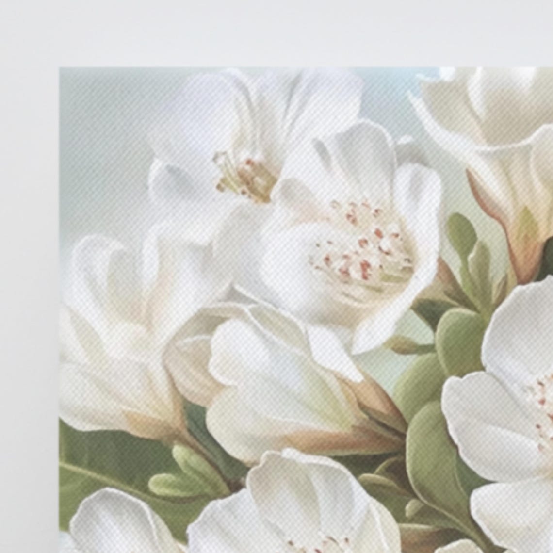 White Mountain Laurel Blossoms Cluster Fresh Botanical Poster - Image 3
