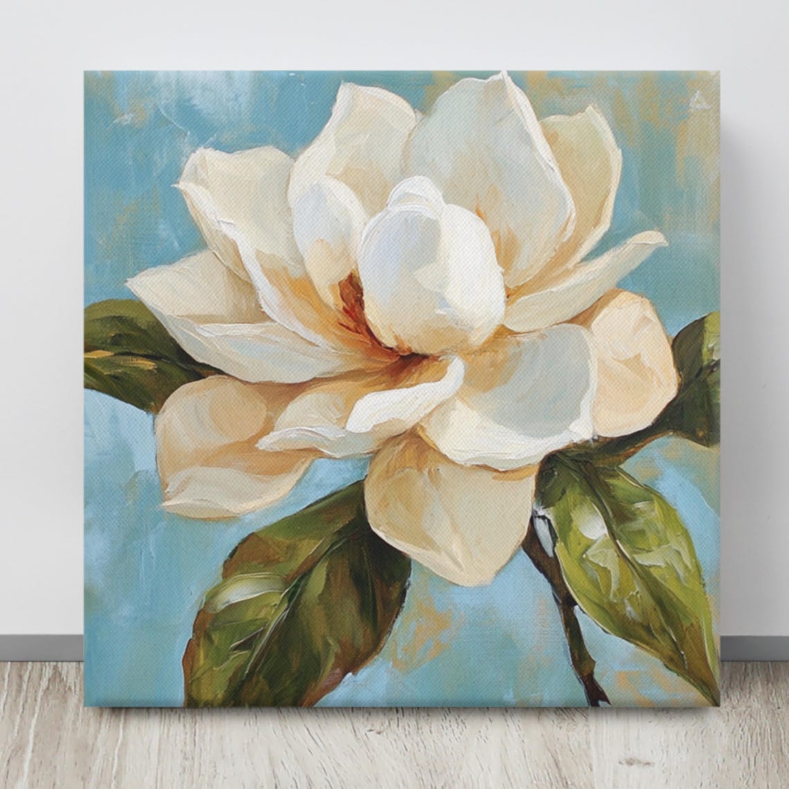 Gardenia Flower Print Flower Painting Print Wall Art Gardenia Art Gardenia Lover Gifts White Flower Wall Art - Image 4