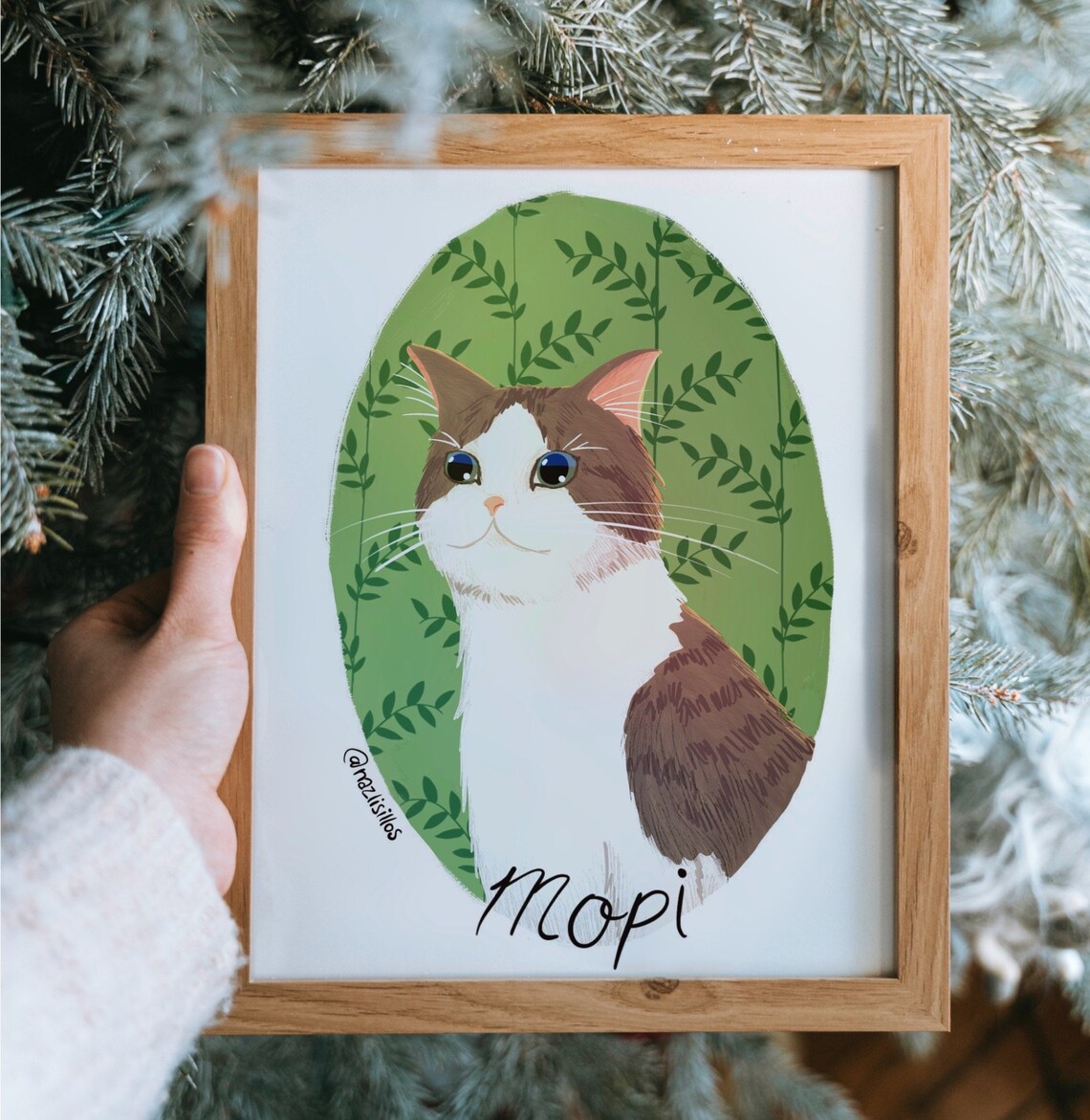 Custom Pet Portrait From Photo Handmade Dog Portrait Art Personalized Gift For Loss Of Dog Portrait Gift For Birthday Dog Memorial Gift - Image 3