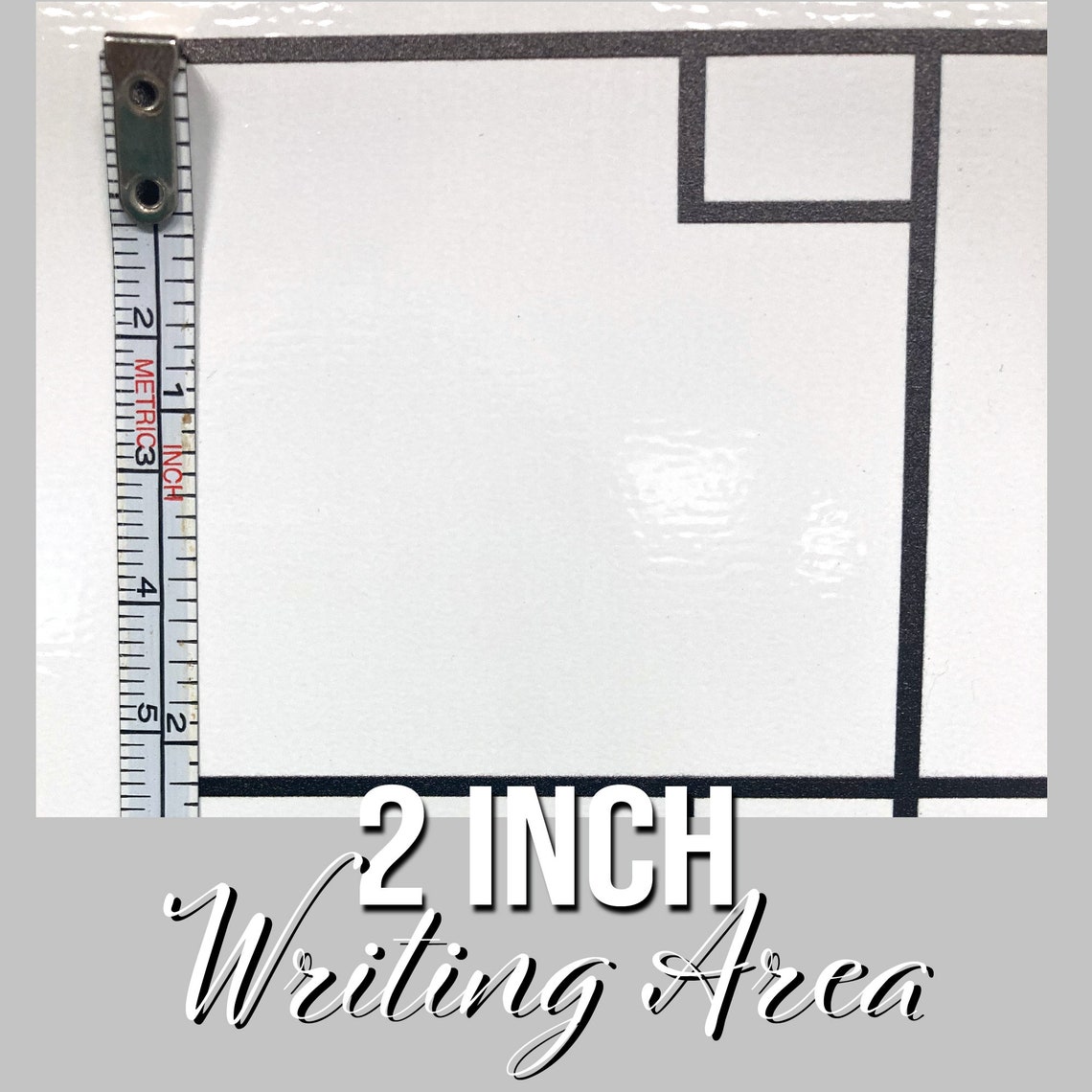 Personalized Family Dry Erase Calendar Wall Art for Home Office - Image 2