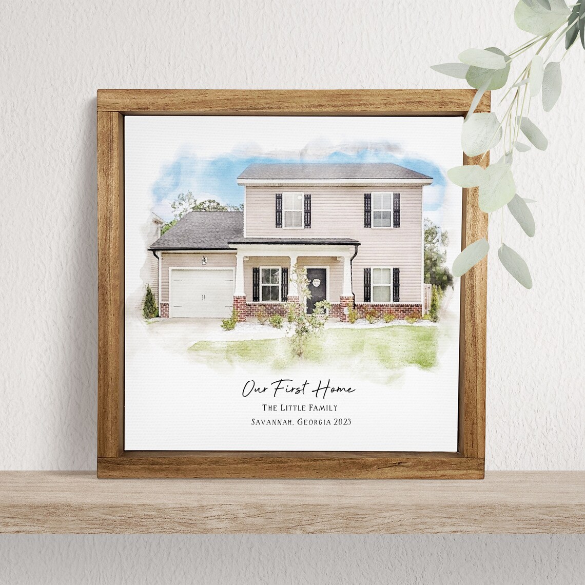 Custom Watercolor-Style Wall Art Print for Home - Image 2