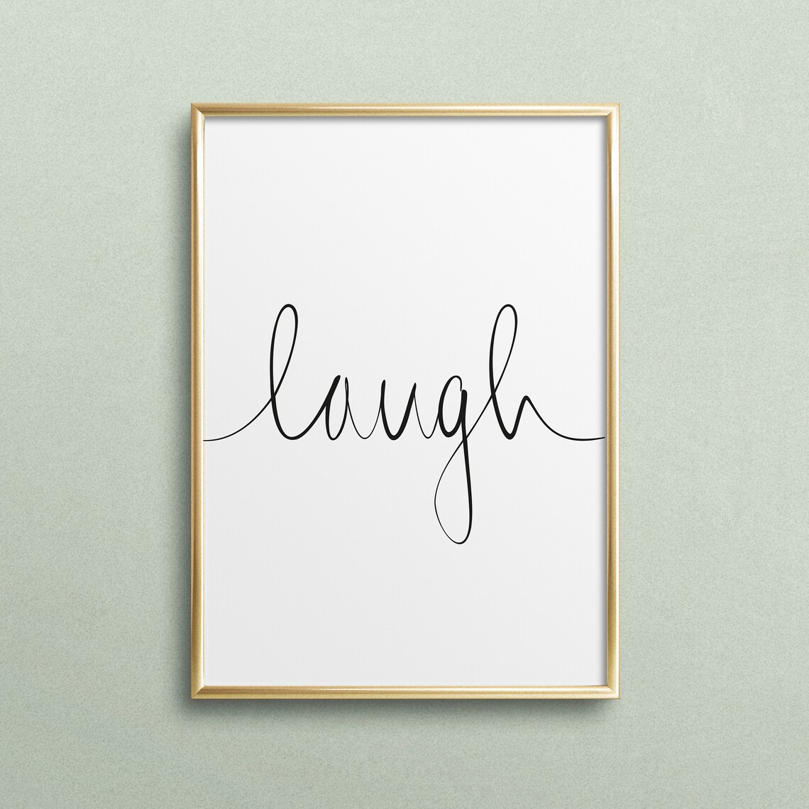 Typography Art Poster Print, Happy Family Friends