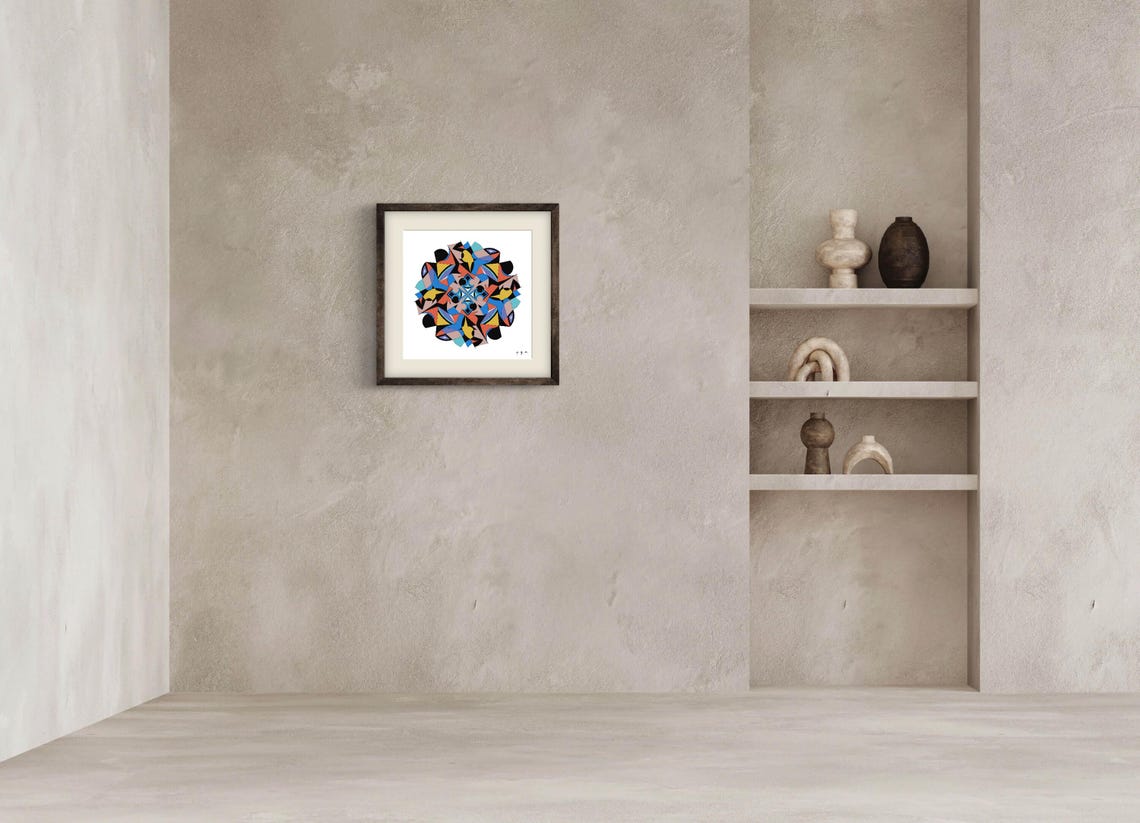 Mandala Meditation Yoga Geometric Pattern - Image 2