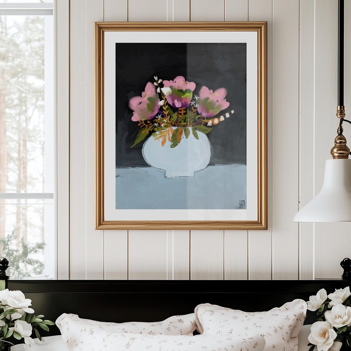 Still Life No. 30 Botanical Art Print, Pascale Berkowitz