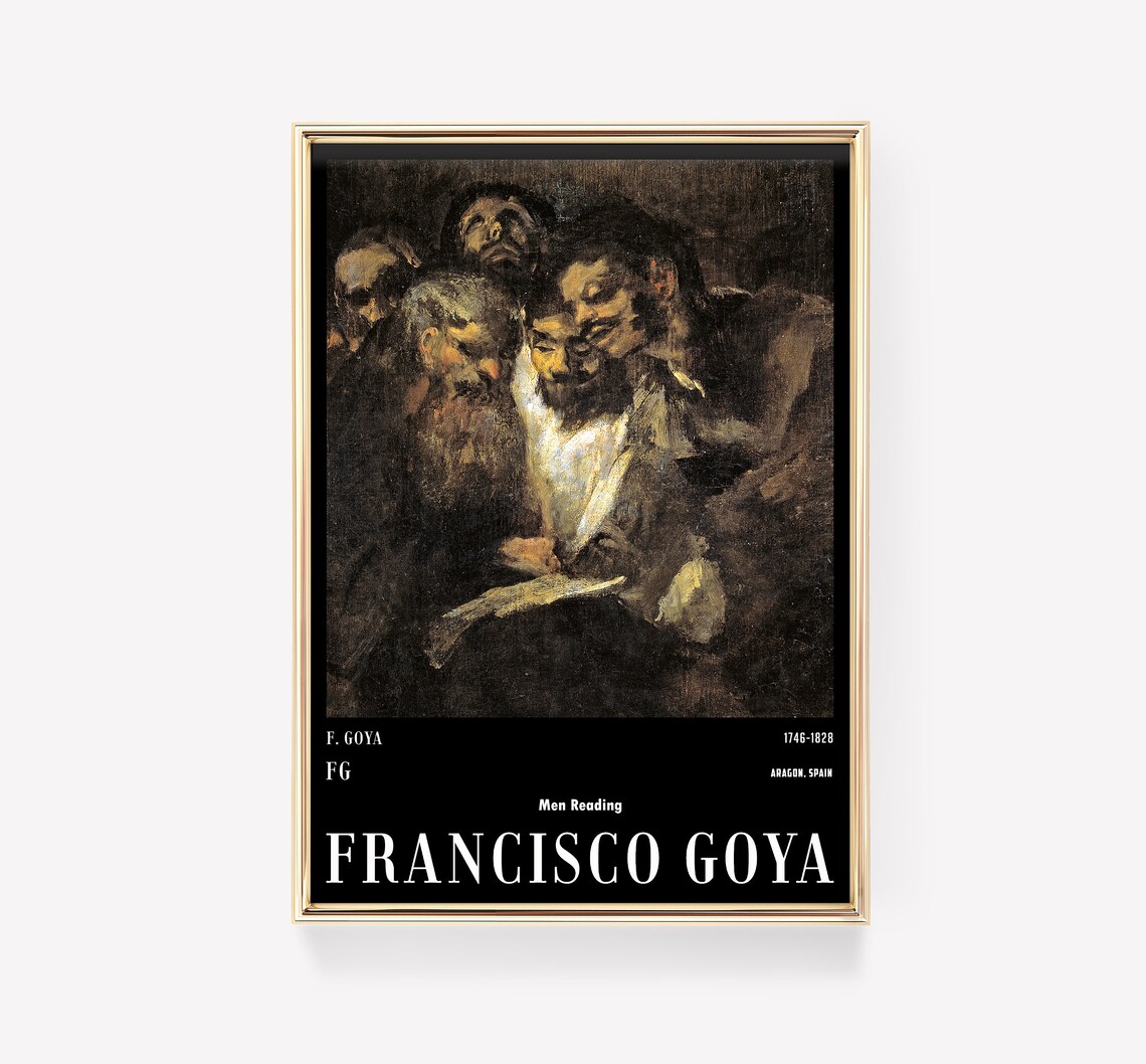 Francisco Goya Vintage Poster, Art Print