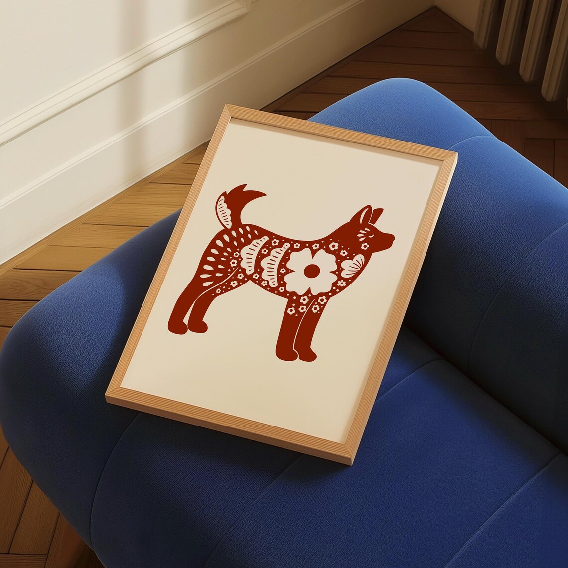Year Of The Dog, Chinese Zodiac Art Print