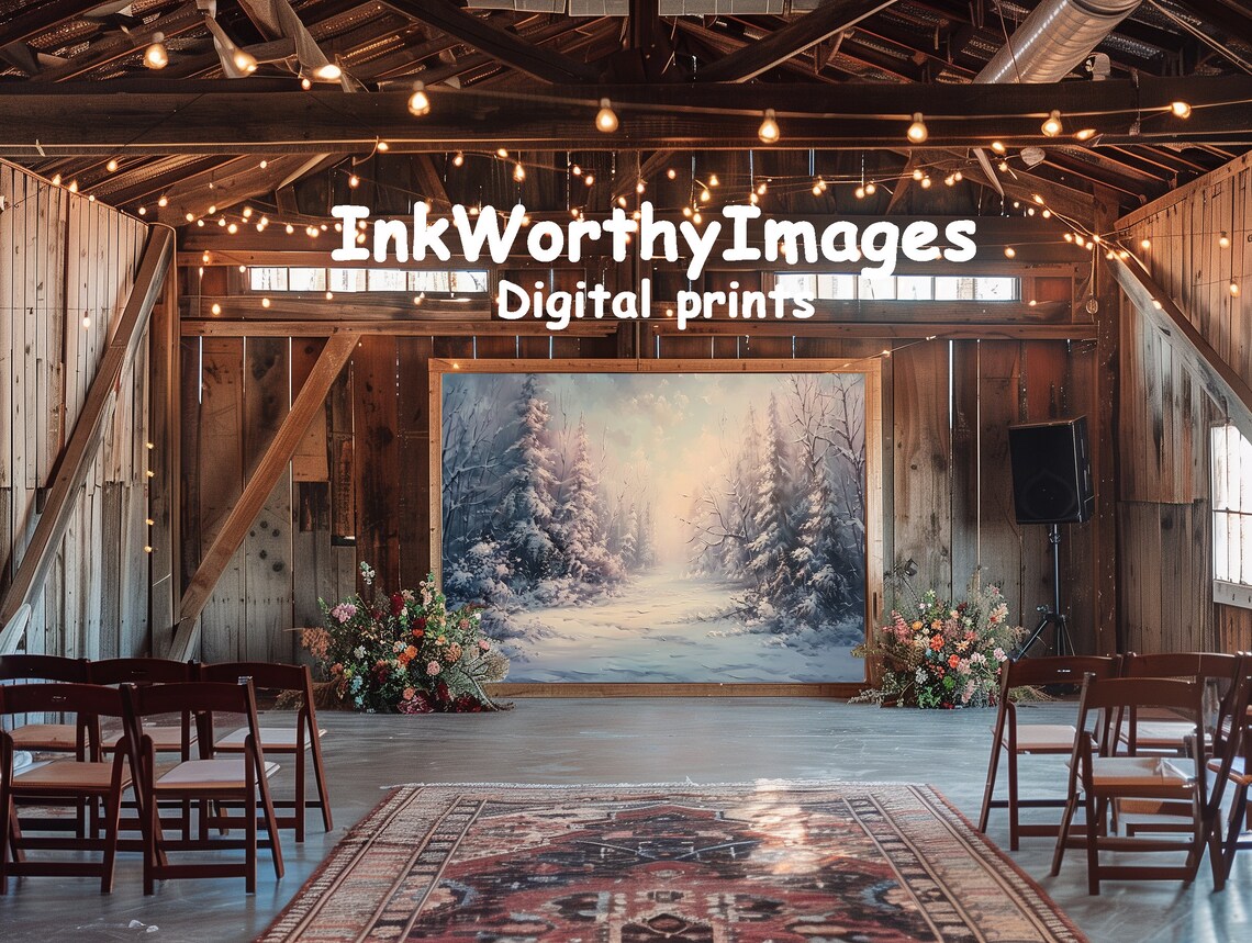 Winter Wonderland Path, Serene Snowy Forest Art Print - Image 6