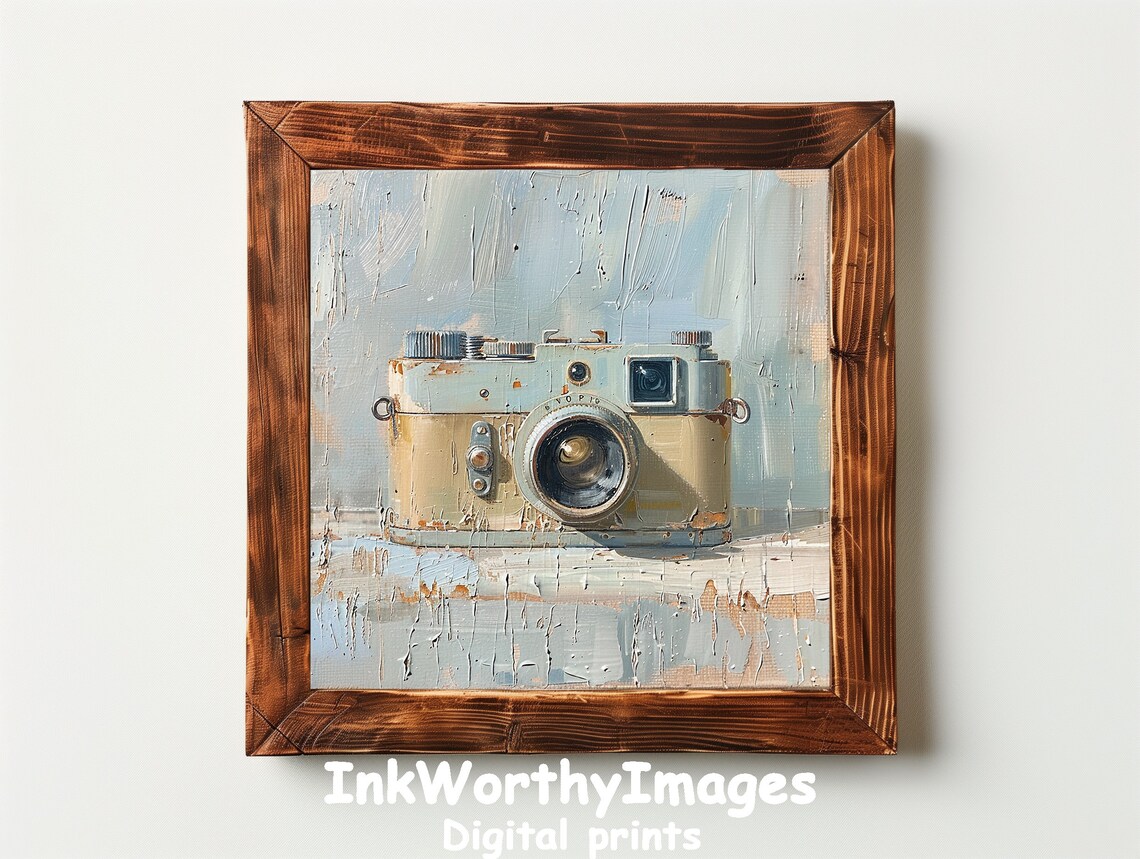 Vintage Camera, Retro Photography Decor Art Print - Image 6