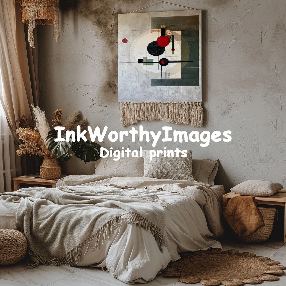 Abstract Geometric Modern Wall Decor - Image 5